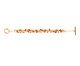 Pulseira Ritmo Ouro 18K - Nude, gold | WestwingNow