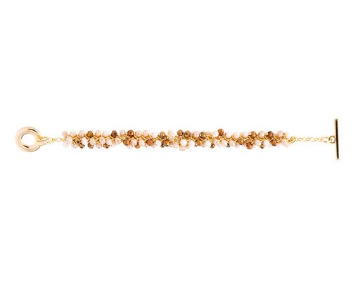 Pulseira Ritmo Ouro 18K - Nude, gold | WestwingNow