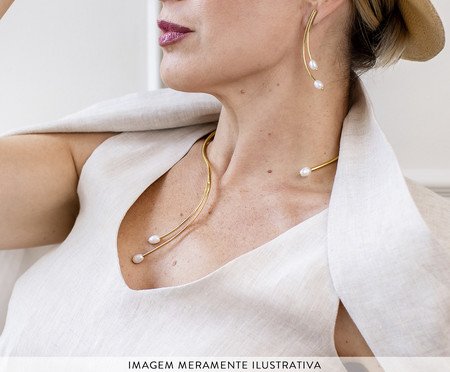 Colar Bel - Ouro 18K | Westwing