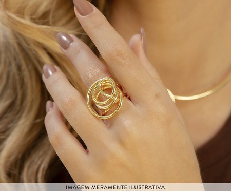 Anel Aria Ouro 18K - G (18 a 21) | Westwing