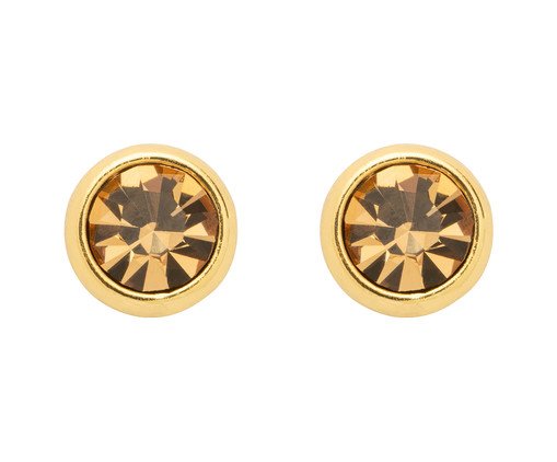 Brinco Nature Mini - Ouro 18K - Light Col, gold | WestwingNow