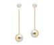 Brinco Lumina 2 em 1 - Ouro 18K, gold | WestwingNow
