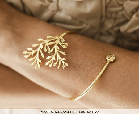 Bracelete Nature Ouro 18K - Light Col | Westwing