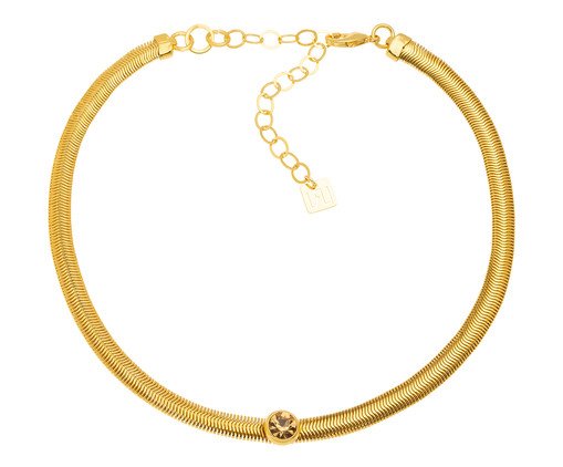 Choker Nature Ouro 18K - Light Col, gold | WestwingNow