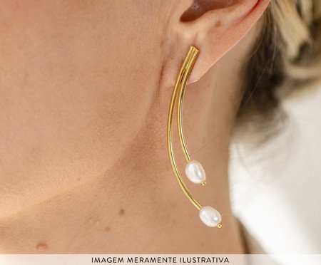 Brinco Bel - Ouro 18K | Westwing