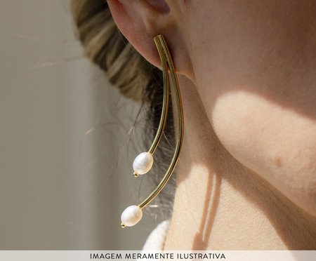 Brinco Bel - Ouro 18K | Westwing