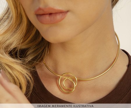 Choker Aria - Ouro 18K | Westwing