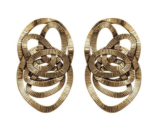 Brinco Encanto Maxi - Ouro Vintage, gold | WestwingNow