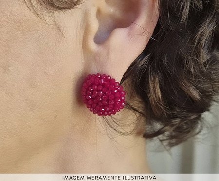 Brinco Disco Ouro 18K - Cherry | Westwing
