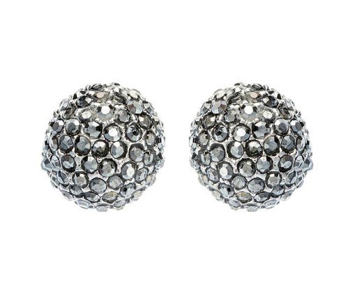 Brinco Lita Prata - Hematita, silver or metallic | WestwingNow