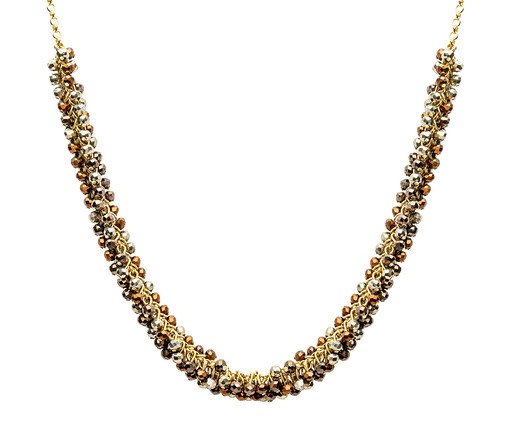 Choker Ritmo Ouro 18K - Bronze Metalizado, gold | WestwingNow