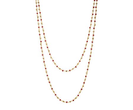 Colar Ritmo Duplo Ouro 18K - Cherry | Westwing