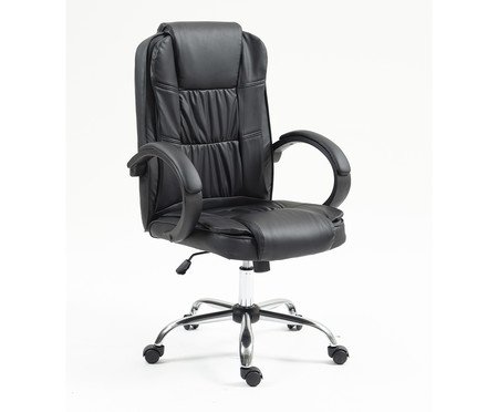 Cadeira Giratoria Office President Preto Fe | Westwing