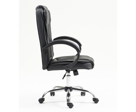 Cadeira Giratoria Office President Preto Fe | Westwing