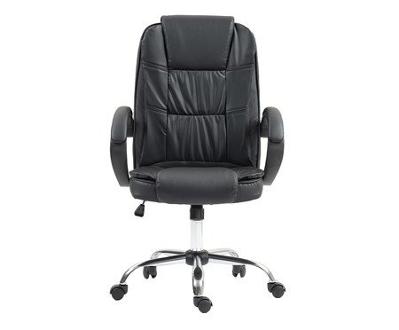 Cadeira Giratoria Office President Preto Fe | Westwing