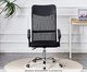 Cadeira Giratoria Office Executive Em Malha Preto, black | WestwingNow