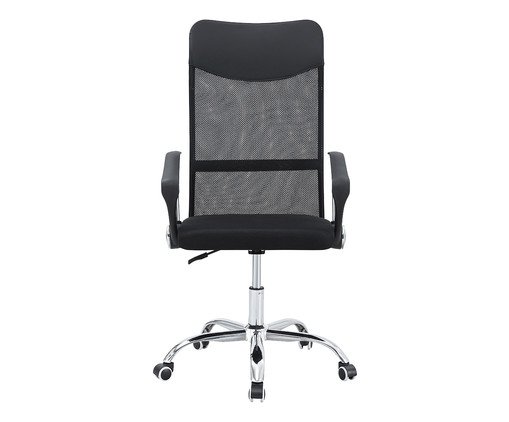 Cadeira Giratoria Office Executive Em Malha Preto, black | WestwingNow