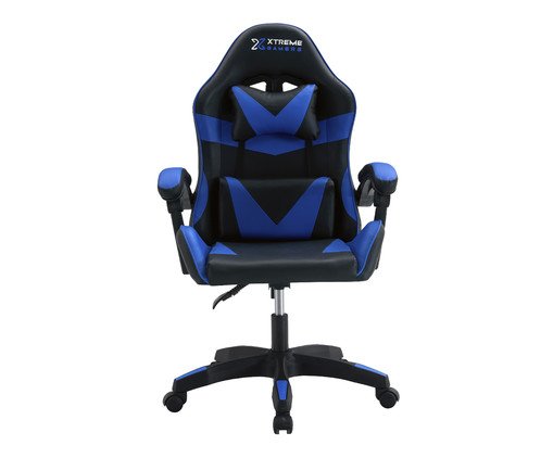 Cadeira Xtreme Gamers Cinesis Preto e Azul, black | WestwingNow