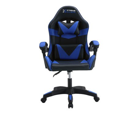 Cadeira Xtreme Gamers Cinesis Preto e Azul | Westwing