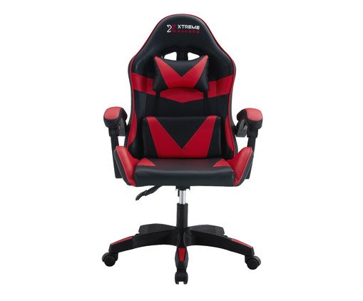 Cadeira Xtreme Gamers Cinesis Preto e Vermelha, black | WestwingNow