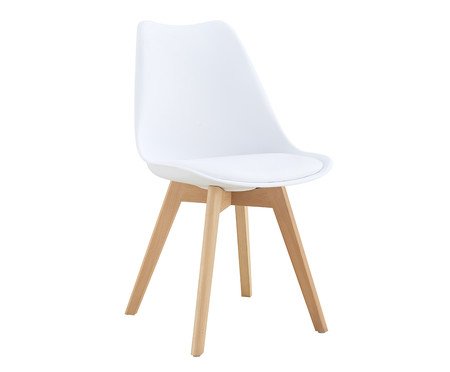 Cadeira Eames Leda Branca | Westwing
