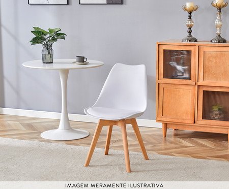 Cadeira Eames Leda Branca | Westwing