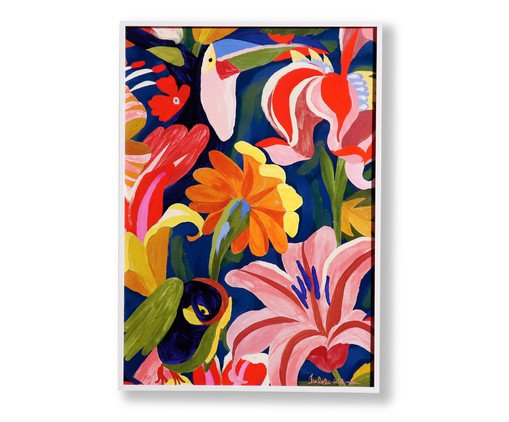 Quadro Decorativo Tucano Floral, multicolor | WestwingNow