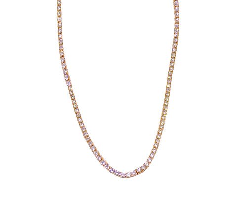 Choker Riviera de Zircônia Incolor, Dourado | WestwingNow