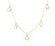 Colar Gold Longo Estrelas Vazadas, Dourado | WestwingNow