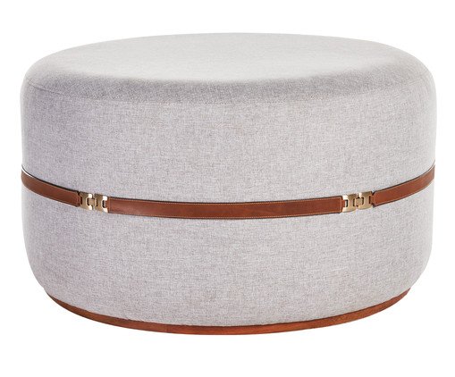 Puff Fit Cinza Claro, grey | WestwingNow