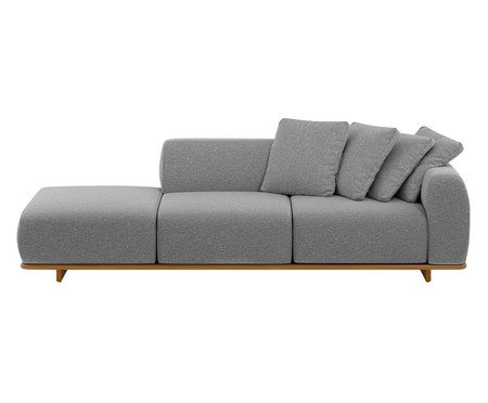 Sofá Leblon Cinza