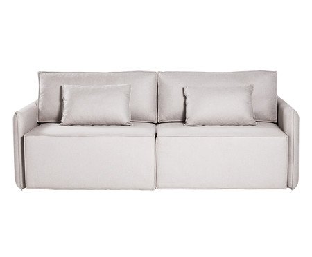 Sofá Civic Cinza Claro