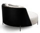 Chaise Space Preto e Bege Claro, beige | WestwingNow