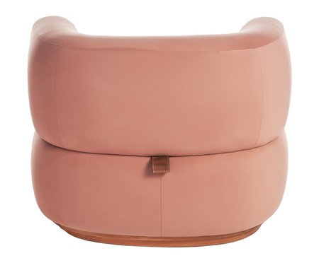 Poltrona Moon Fixa Mescla Rosa | Westwing