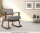 Poltrona Encosto Estofado Conde de Balanço - Pinhão, wood pattern | WestwingNow