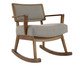 Poltrona Encosto Estofado Conde de Balanço - Pinhão, wood pattern | WestwingNow