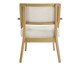 Poltrona Encosto Estofado Conde - Amêndoa, wood pattern | WestwingNow