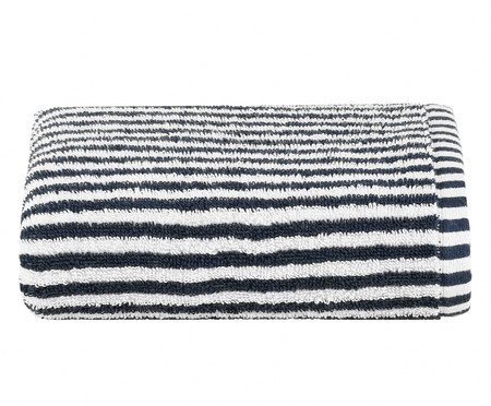 Toalha de Rosto Linea Azul Marinho | Westwing