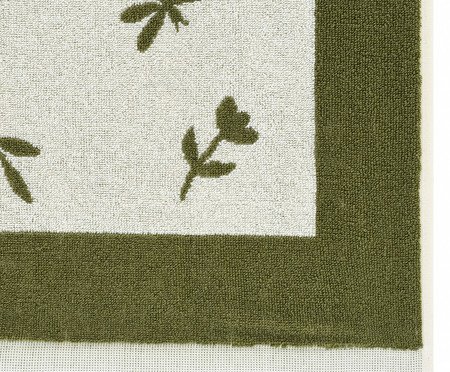 Toalha de Piso Primavera Verde Oliva | Westwing