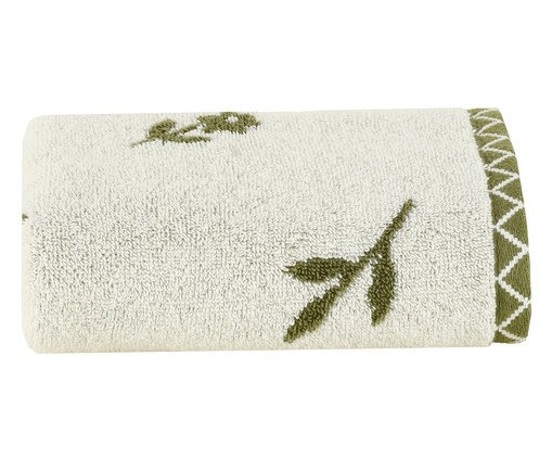 Toalha de Rosto Primavera Verde Oliva, green | WestwingNow