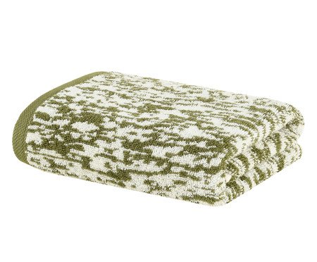 Toalha de Rosto Mezcla Verde Oliva | Westwing