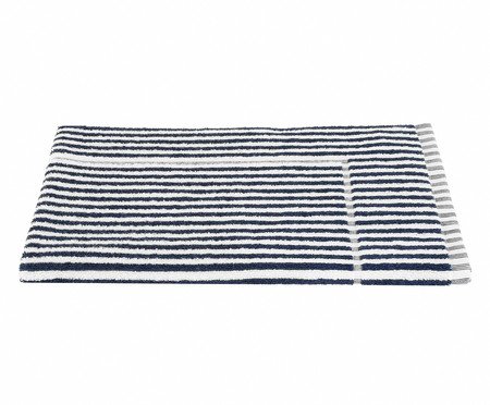 Toalha de Piso Linea Azul Marinho | Westwing