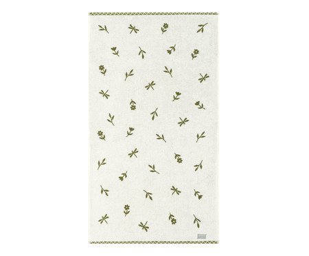 Toalha de Banho Primavera Verde Oliva | Westwing