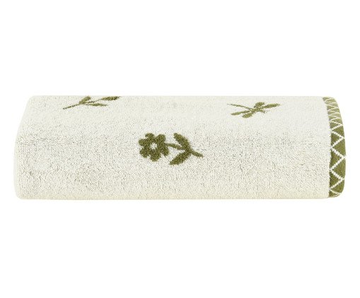 Toalha de Banho Primavera Verde Oliva, green | WestwingNow