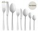 Faqueiro de Aço Inox London - 48Pçs, silver or metallic | WestwingNow