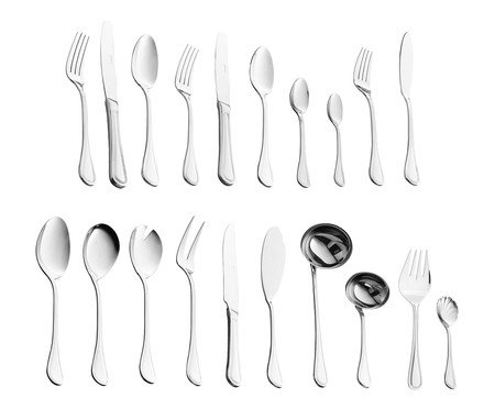 Faqueiro de Aço Inox Avalon | Westwing