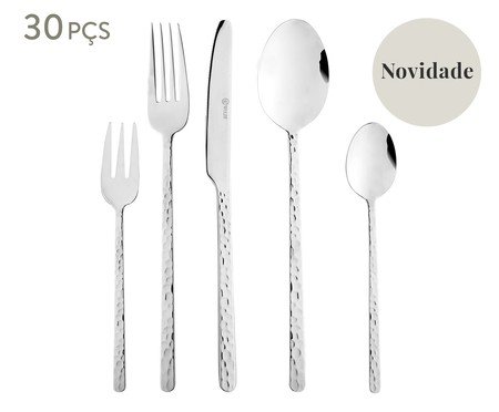 Faqueiro de Aço Inox Veneza | Westwing