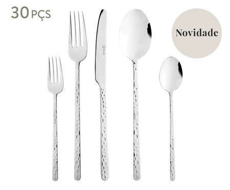 Faqueiro de Aço Inox Veneza | Westwing