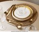 Jogo de Garfos para Sobremesa Viena Dourado, gold | WestwingNow