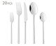 Faqueiro de Aço Inox Firenze - 20Pçs, silver or metallic | WestwingNow